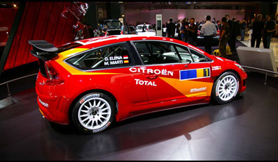 Citroen C4 WRC 2007  rear